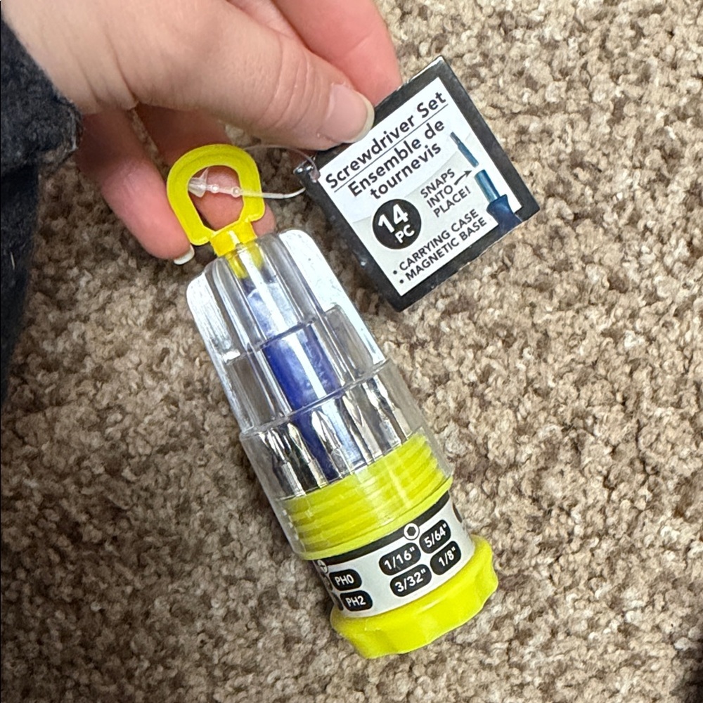 14-Piece Screwdriver Set with Magnetic Base